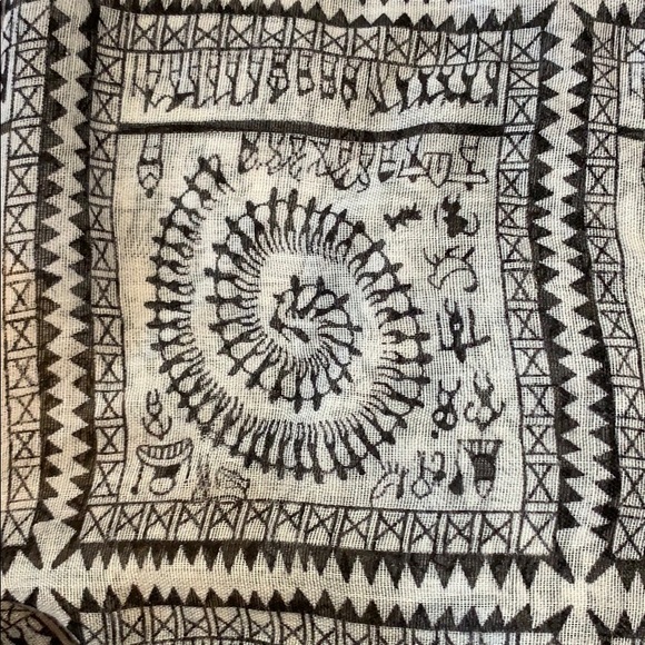 Patterned Infinity Scarf - Picture 2 of 2